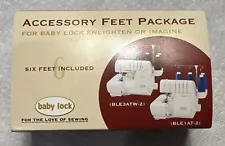 Baby Lock Serger Accessory Feet Package For Enlighten Or Imagine Set Of 6 New