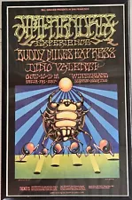 Jimi Hendrix 1968 Winterland Concert Poster 11 X 17 Framed