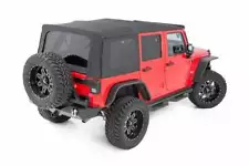 Rough Country For Jeep Replacement Soft Top | Black 10-18 Wrangler JK 2 Door