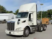 2021 Peterbilt 579 T/A Day Cab Semi Truck Tractor PTO Paccar Diesel A/T bidadoo