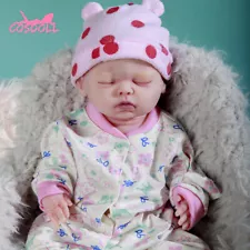 COSDOLL15.5 inch super soft reborn sleep doll all-newborn silicone baby girl