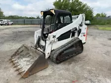 2020 Bobcat T590 Skid Steer Track Loader Crawler Bucket AUX Hydraulic bidadoo