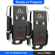 2X Car Remote Keyless Keyfob For 2014 2015 2016 2017 Silverado 1500 2500 3500 HD