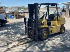 Hyster H80XL 8800 lbs Warehouse Forklift Lift Truck Dual Fuel Positioner bidadoo