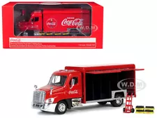 Box Damaged BEVERAGE TRUCK COCA-COLA W/HANDCART 1/50 MOTORCITY CLASSICS 450060