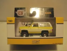 M2 machines K5 blazer 1975 chevy k5 blazer yellow NIP 1/64 scale