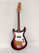 Vintage Decca Sunburst Electric Guitar For Repair