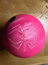 Hammer Black Widow Pink Urethane 15lb Perfect Shape 5 Games or Less Single Drill