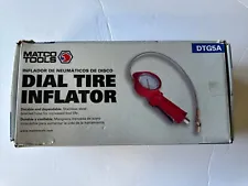 SALE OFF 30% Matco Tools 3-1/8" Dial Tire Inflator DTG5A, was 120$ - NEW IN BOX