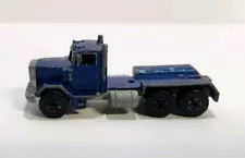 Vintage 1979 Hot Wheels Peterbilt Hauler Semi Truck Blue