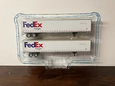 Walthers 187th Roadway FedEx Freight 53' Dry Van TWO IN TOTAL