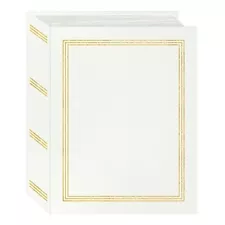 Pioneer Photo Albums A4-100 White Photo Album 100 Pockets 4X6