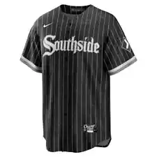 Chicago White Sox Nike City Connect Jersey Men's Large MLB Southside Black New