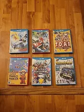 Wii U Lot 6 Games, Discs Are Very Good Condition Please See Pictures For Cases