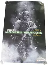 Call of Duty Modern Warfare 2 Promo Poster PS4 XBox One 2009 34x22in