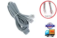 STRAIGHT 6-PIN CABLE REMOTE WIRE CONTROL CORD FOR CRAFTMATIC ADJUSTABLE BED