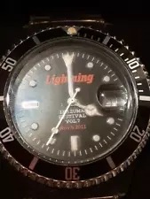 Lightning Inazuma Festival 2011 Winning Item Not for Sale Wristwatch Showa Retro