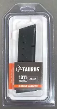 Taurus PT1911 45 ACP 8 rd Blued Steel Magazine Gov't & Commander - 358-0013-01