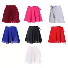 Wrap Skirt for Girl Women Skate Over Scarf Skirt Ballet Dance Skirt