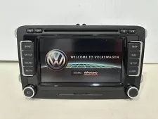 2009-14 OEM VOLKSWAGEN VW RNS-510 GPS NAVIGATION RADIO HEAD UNIT 3C0 035 684