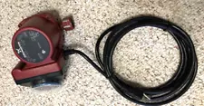 GRUNDFOS HOT WATER CIRCULATING PUMP WITH TIMER, WORKS GREAT SHIPS FREE