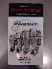 Honda Outboard Motor Sales Guide, 2008-9, technologies, specs + details