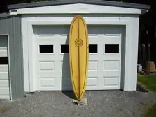 Vintage Bing Surfboard, The Lotus 8'- 4" long, 22-1/2" wide, 1960's USA