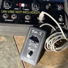 Shin-ei Uni-Vibe Speed Control - New! Vibe X-Ternal Pedal for 1960's Uni-Vibe