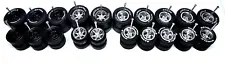 10 set Samed Wheels Dragster RIM MIX white lettering #99