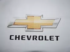 1 Chevrolet Bowtie Quilt Block Sewing BLOCK QUILT SQUARE fabric Silverado car