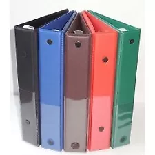 3-Ring Binder for 5.5 x 8.5 Dealer Sales Pages - Red