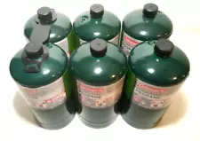 Empty - No Gas! (6-Pack) Coleman 1 lb Propane Tanks, 16 oz ea, (Use for Refill)