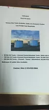 USED OIL TANKS OILFIELD