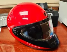 Vintage Red Yamaha Bell Wedge VI 6 Helmet XL Vmax Phazer Exciter w/ original box