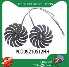 87MM PLD09210S12HH Graphics Card Fan For MSI RTX 2060 2070 SUPER VENTUS Fans