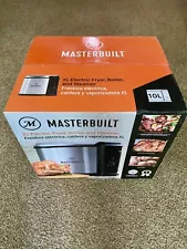 Masterbuilt 3-in-1 10 Liter XL Electric Fryer, Boiler & Steamer MB20012420 - NIB