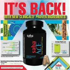 SABA ACE Weight Loss Diet 30 pills NEW SEALED packs of two