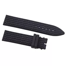 23mm Rubber Watch Band For Chopard Mille Miglia Swiss Made