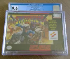 CIB**SNES 1993 Sunset Riders CGC 9.6 WOW Look at SUBGRADES