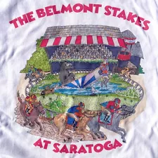 BELMONT STAKES at SARATOGA shirt souvenir Horse Race Course tshirt for sale ART