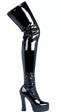 leather thigh high boots for sale