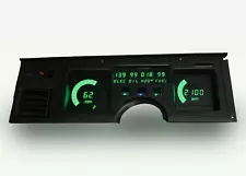 C3 Corvette 1984-1989 LED Digital Dash Gauge Instrument Cluster Direct Fit Green