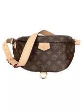 NEW Louis Vuitton Bumbag Monogram Canvas Brown Original Fanny Pack Waist Bag