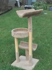 54" TALL "LAYABOUT" 3-TIER CAT TREE - *FREE SHIPPING IN THE UNITED STATES*