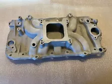 EDELBROCK INTAKE MANIFOLD BBC PN 5061 BIG BLOCK CHEVY EDELBROCK INTAKE MANIFOLD