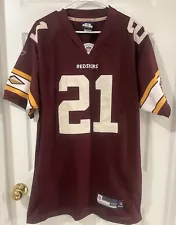 Reebok Authentic NFL Washington Redskins Sean Taylor 21 Throwback Jersey 50