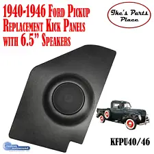 Custom Autosound KFPU40/46 1940-1946 Ford Pickup Kick Panels & 6.5" Speakers