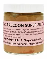 Lenon's Raccoon Super All Call Lure 16 oz Pint Jar Long Liner Trapper’s Special