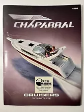 1996 Chaparral Cruisers Signature Sales Brochure Catalog Boats