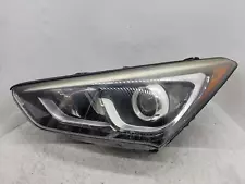 2017-2018 HYUNDAI SANTA FE LEFT Headlamp US built (Sport), halogen, L. OEM (For: 2017 Hyundai Santa Fe)